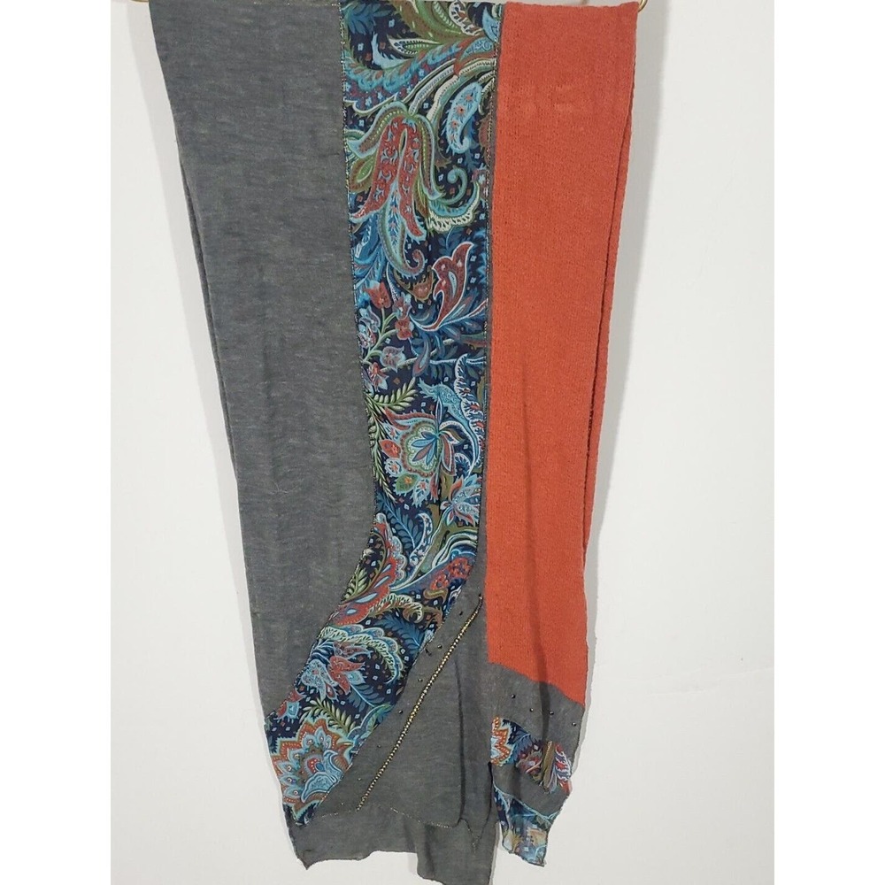 Bohemian Artsy Patchwork Rectangular Asymmetrical… - image 5